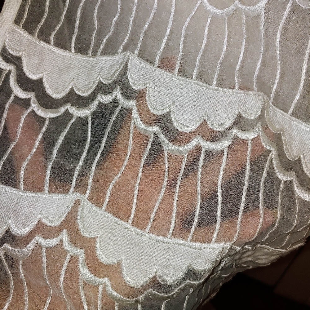 Vintage 80s Donna Vinci White Top 14 - Picture 3 of 8